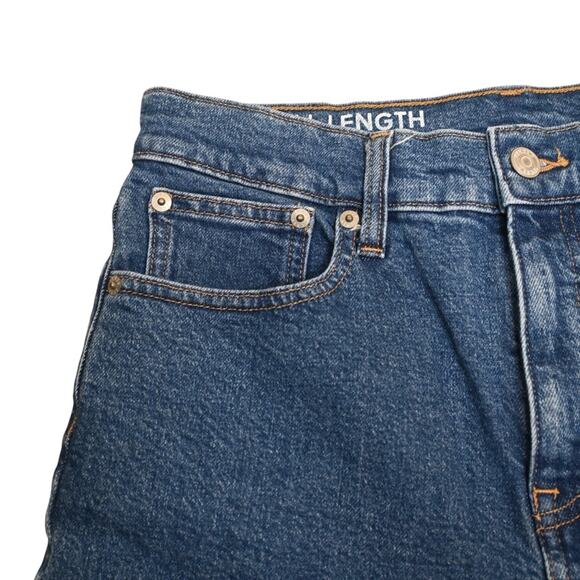 J. Crew Women's 27 Classic Straight Cropped Raw Hem Jean - Picture 5 of 10